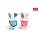 Van Manen Mini Club Emmerset Kasteel Kleur Pastel 1ST Emmerset roze, emmerset blauw
