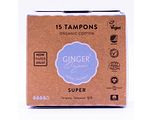 Ginger Organic Tampons Super 15ST Ginger Organic Tampons Super 15ST