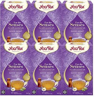 Yogi Tea Good Night Kamille & Lavendel Voordeelverpakking 6x17ST