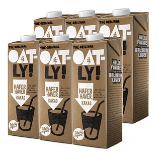 Oatly Haverdrank Kakao Voordeelverpakking 6x1LT