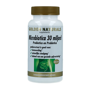 Golden Naturals Microbiotica 30 Miljard Capsules 30VCP