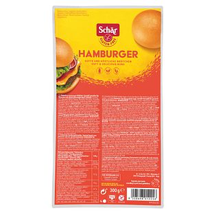 Schar Hamburgerbroodjes Glutenvrij 300GR