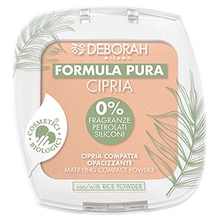 Deborah Milano Formula Pura Gezichtspoeder | Abrikoos 03 10GR