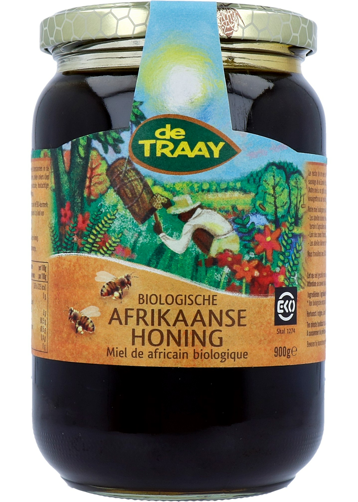 De Traay Afrikaanse Honing Biologisch afbeelding