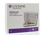 Livsane Medicaset Medicijnenbox Wit 1ST
