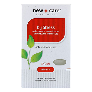 New Care Bij Stress Tabletten 30TB New Care Bij Stress Tabletten 30TB