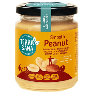 TerraSana Pindakaas Smooth 250GR