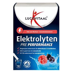 Lucovitaal Elektrolyten Pre Performance Sticks 10ST