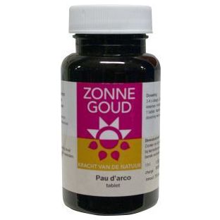 Zonnegoud Pau D Arco Tabletten 200TB