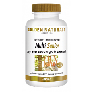 Golden Naturals Multi Senior Capsules 60VCP