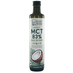 Aman Prana Deluxe  Mct 83% Extra Vierge Coconut Oil 500ML