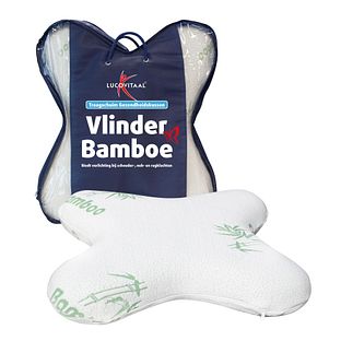 Lucovitaal Vlinder Bamboe Gezondheidskussen 1ST