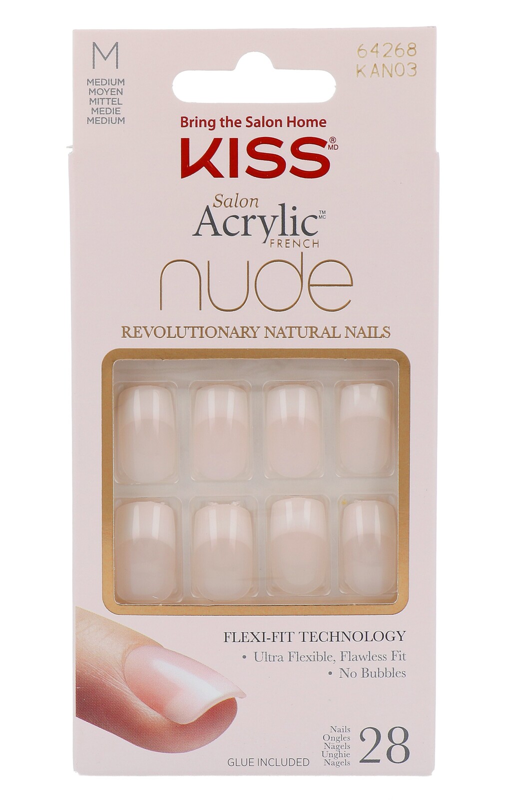 Kiss Nude Nails Cashmere afbeelding