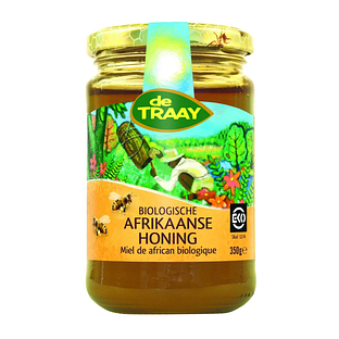 De Traay Biologische Afrikaanse Honing 350GR