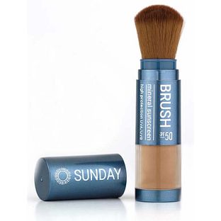 Sunday Brush Mineral Sunscreen Powder SPF50 - Tan 6GR