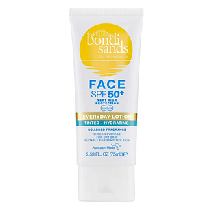 Bondi Sands Everyday Face Lotion Tinted - Hydrating SPF50+ 75ML