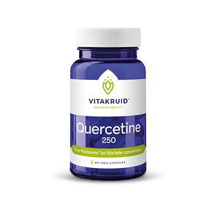 Vitakruid Quercetine 250 Quercefit® Phytosome®-technologie Capsules 60CP Vitakruid Quercetine 250 Quercefit® Phytosome®-technologie Capsules 60CP