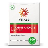 Vitals Vitamine A 4000ie Softgels 100SG