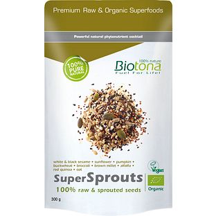 Biotona Supersprouts Seeds Raw 300GR