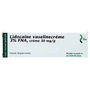 Tiofarma Lidocaïne Vaselinecrème 3% FNA 30GR