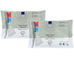 ABENA Vochtige Washand  Ongeparfumeerd Duoverpakking 2x8ST