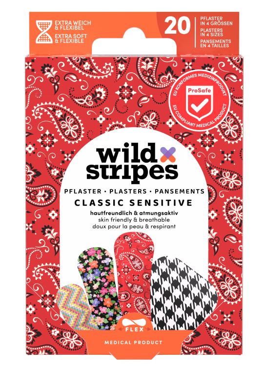 Wild Stripes Pleister Classic Sensitive Fashion afbeelding 1