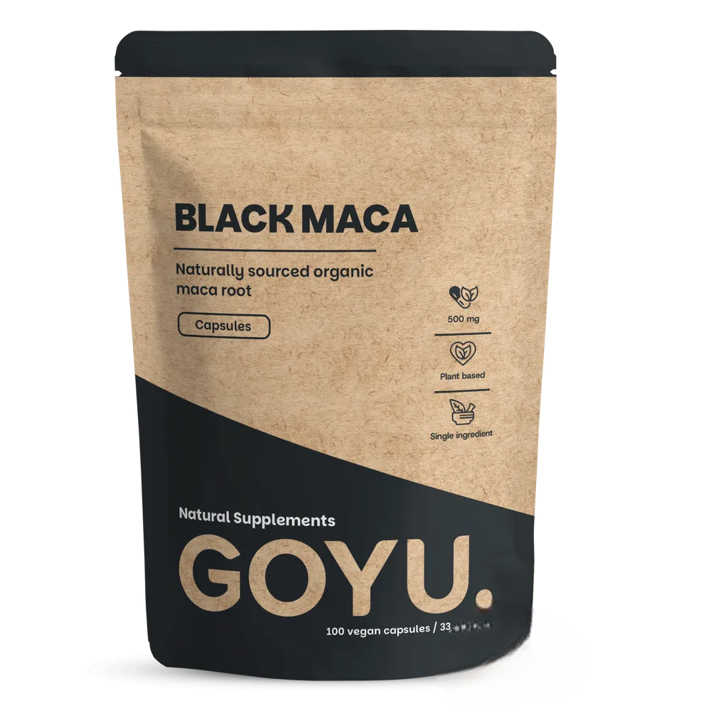 Goyu Black Maca Capsules 100CP