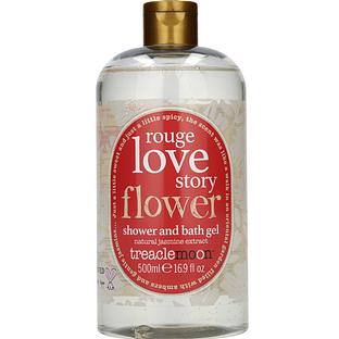 Treaclemoon Rouge Love Story Flower Shower and Bath Gel 500ML