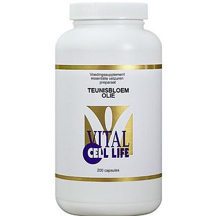 Vital Cell Life Teunisbloem Olie Capsules 200CP Vital Cell Life Teunisbloem Olie Capsules 200CP