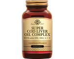 Solgar Super Cod Liver Oil Levertraan Complex Softgels 60SG