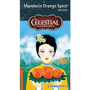 Celestial Seasonings Mandarin Orange Spice Infusion 20ST Celestial Seasonings Mandarin Orange Spice Infusion 20ST