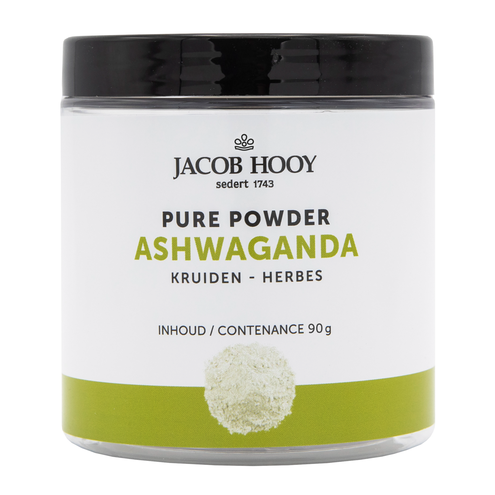 Jacob Hooy Pure Powder Ashwaganda Poeder 90GR
