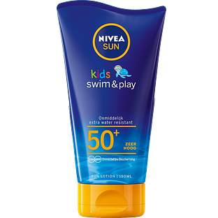 Nivea Sun Kids Swim & Play Zonnemelk SPF50+ 150ML