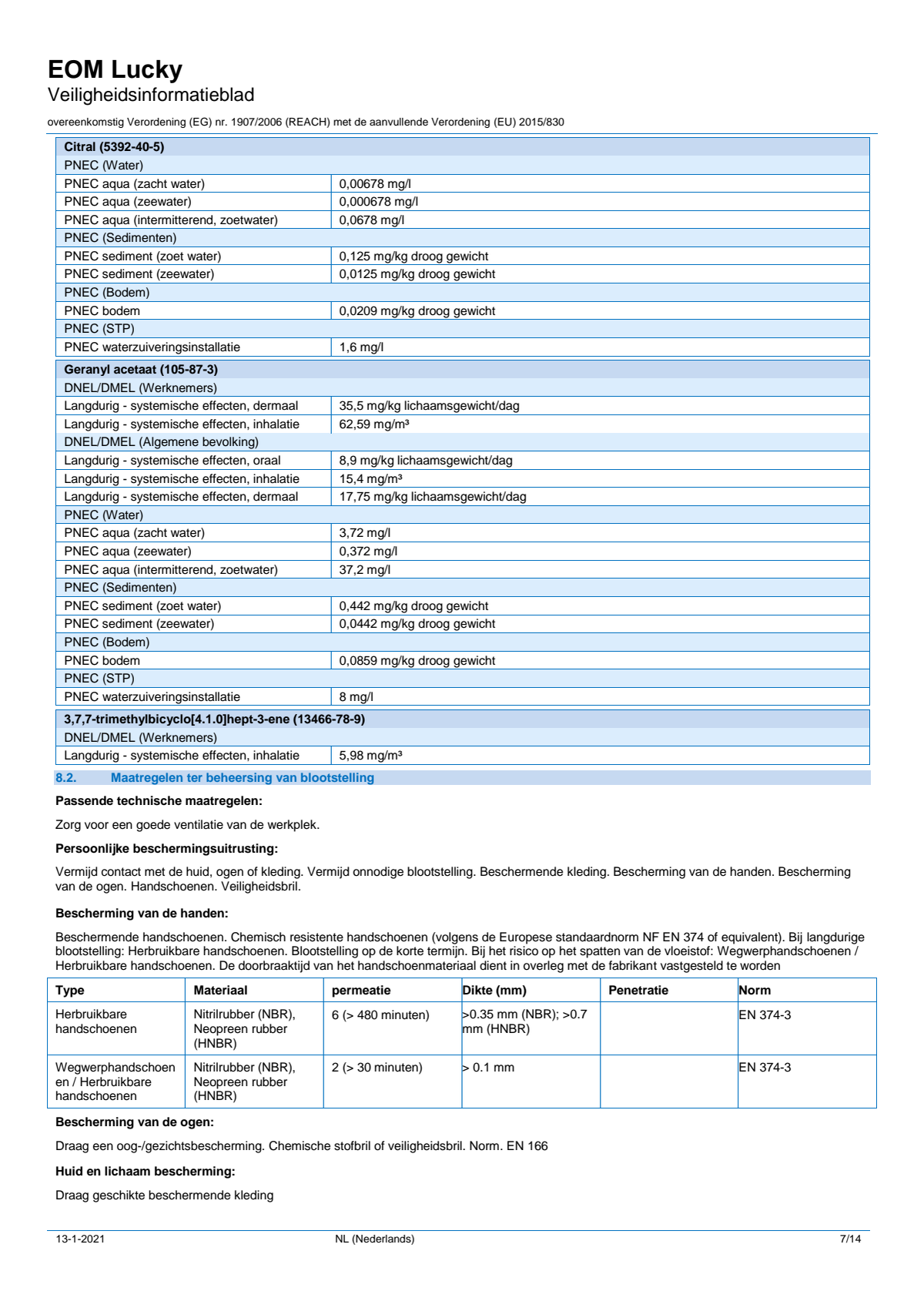 Essentiële Olie Lucky afbeelding van document #7, label