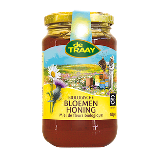 De Traay Bloemenhoning Biologisch 900GR