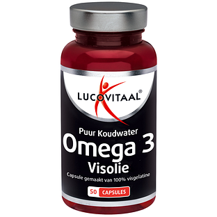 Lucovitaal Puur Omega 3 Koudwater Visolie Capsules 50CP