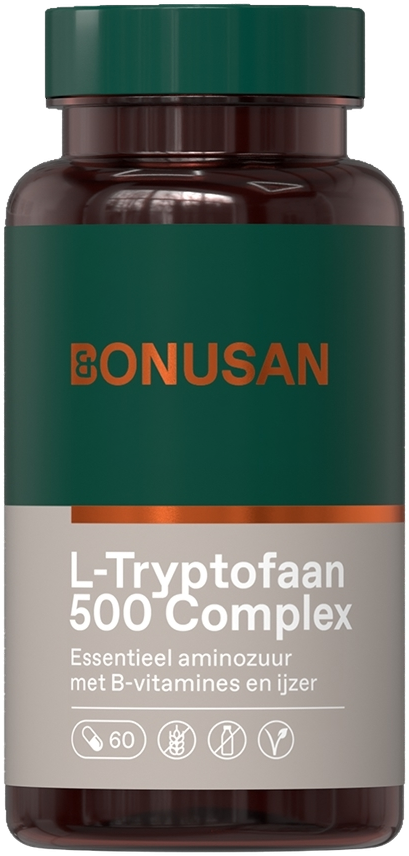 Bonusan L-Tryptofaan 500 Complex Capsules 60ST