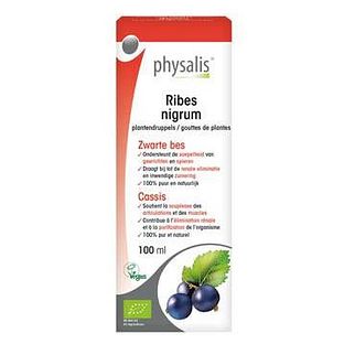 Physalis Ribus Nigrum Plantendruppels Bio 100ML Physalis Ribus Nigrum Plantendruppels Bio 100ML