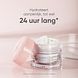 Louis Widmer Hydraderm Dagemulsie UV 30 Zonder Parfum 50ML Lichtroze achtergrond met pot met deksel er naast Louis Widmer Hydraderm Dagemulsie UV 30 Zonder Parfum 50ML Lichtroze achtergrond met pot met deksel er naast
