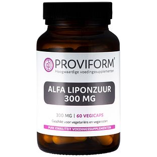 Proviform Alfa Liponzuur 300mg Vegicaps 60VCP