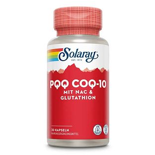 Solaray PQQ, CoQ10 met NAC en Glutathion Capsules 30CP