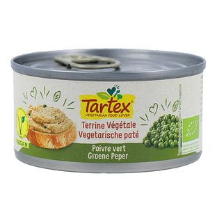 Tartex Vegetarische Paté Groene Peper 125GR