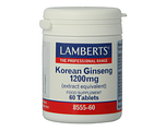 Lamberts Koreaanse Ginseng 1200mg Tabletten 60TB