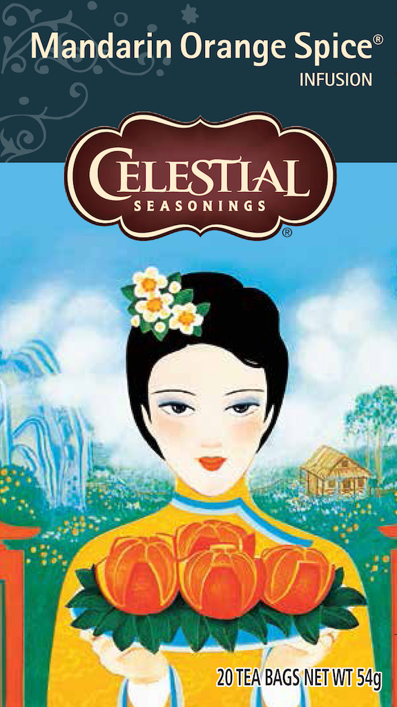Celestial Seasonings Mandarin Orange Spice Infusion afbeelding