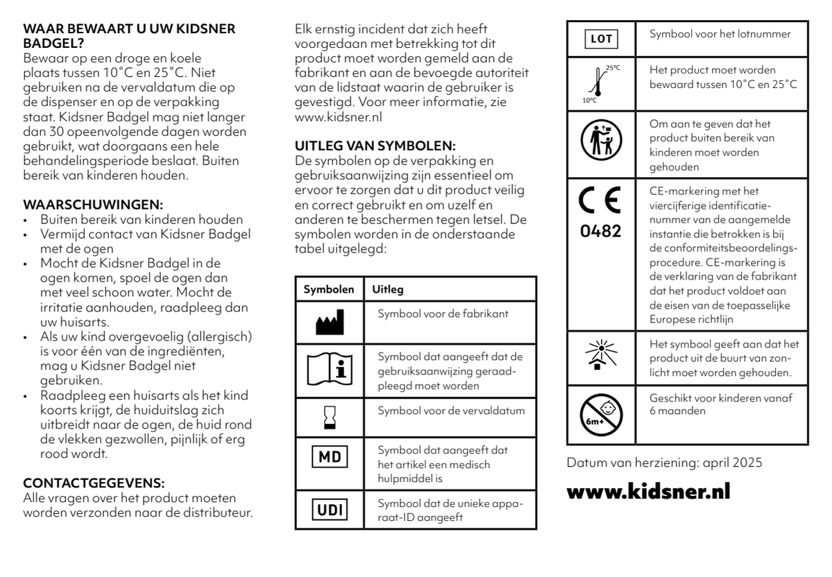 Verkoelende Badgel Waterpokken afbeelding van document #2, instructions