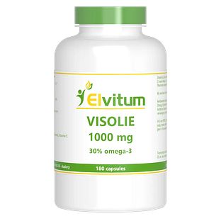 Elvitum Visolie 1000mg Capsules 180CP