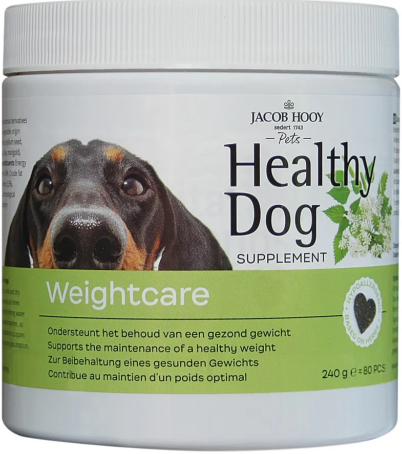 Jacob Hooy Pets Healthy Dog weightcare