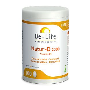 Be-Life Natur-D 2000 Capsules 100CP Be-Life Natur-D 2000 Capsules 100CP