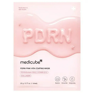Medicube PDRN Pink Vita Coating Mask 22GR