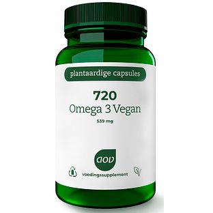 AOV 720 Omega 3 Vegan Softgels 60VCP AOV 720 Omega 3 Vegan Softgels 60VCP